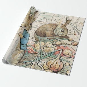 Beatrix Potter Peter Rabbit und Benjamin Bunny Geschenkpapier