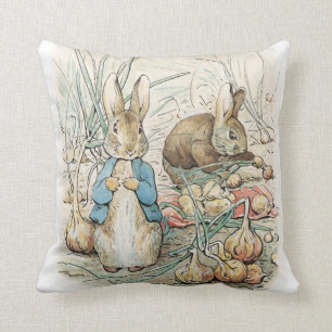 Beatrix Potter Peter Rabbit und Benjamin Bunny Kissen