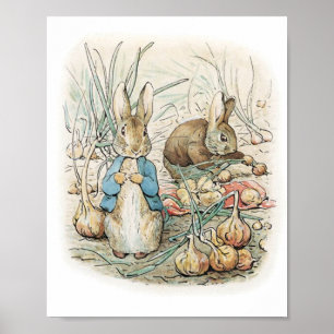 Beatrix Potter Peter Rabbit und Benjamin Bunny Poster