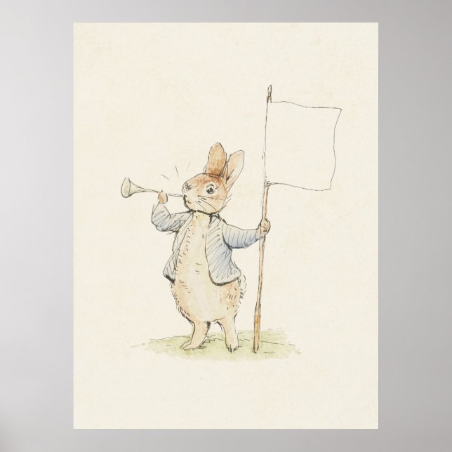 Beatrix Potter Peter Rabbit Vintag Bunny Printing Poster (Vorne)