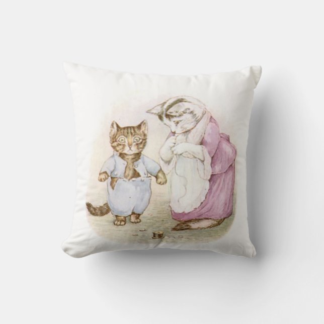 Beatrix Potter Tom Kitten Kissen (Vorderseite)