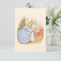 Beatrix Potter Vintag Blank Vielen Dank