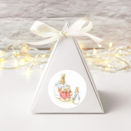 Beatrix Potter Vintager Rundaufkleber Quadratischer Aufkleber
