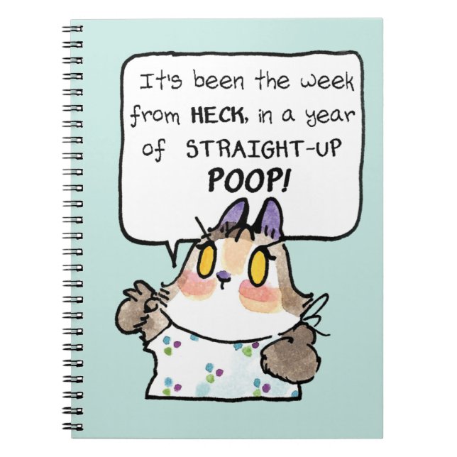 Beatrix Woche aus dem Notizbuch Notizblock (Vorderseite)