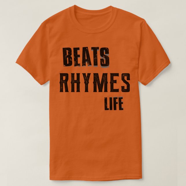 Beats Rhymes Leben 1 T-Shirt (Design vorne)