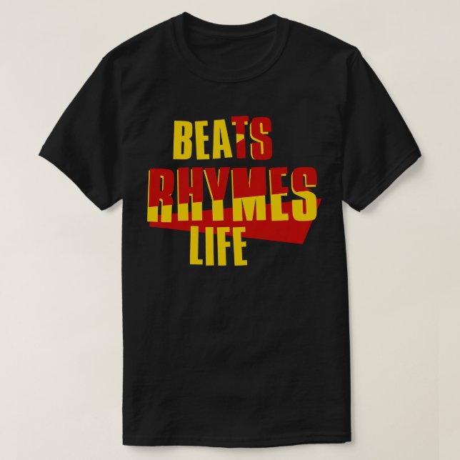 Beats Rhymes Life T-Shirt (Design vorne)