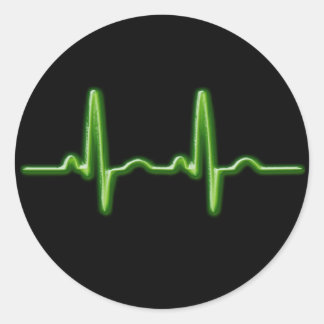 Beatz Runder Aufkleber