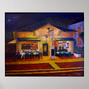 Beau-Gro aglow (Beaufort Grocery) Poster