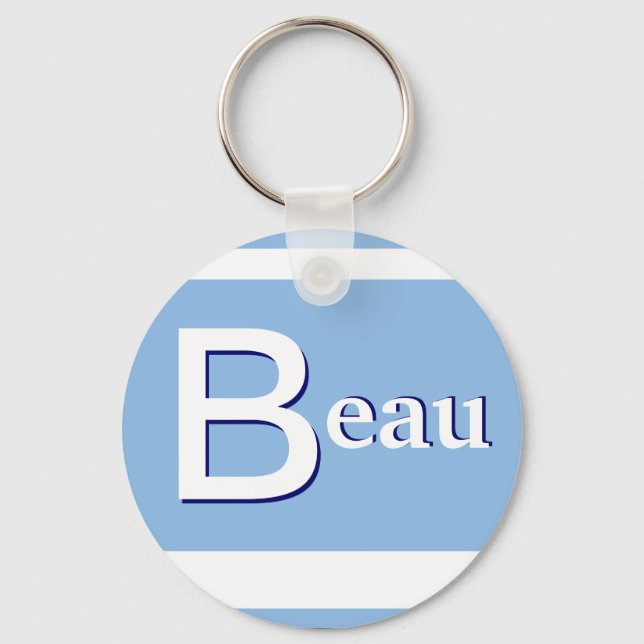 Beau Schlüsselanhänger (Vorderseite)