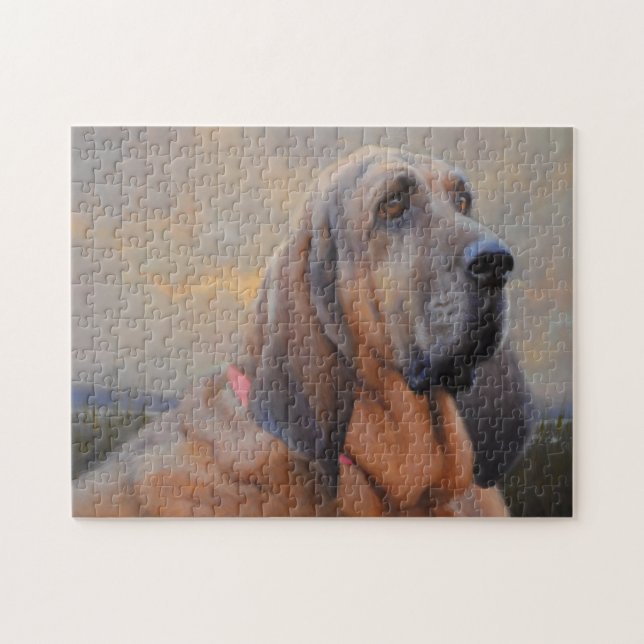 Beau the Blood Hound Puzzle (Horizontal)