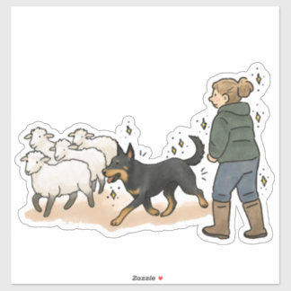 Beauceron - Arbeitshund Aufkleber