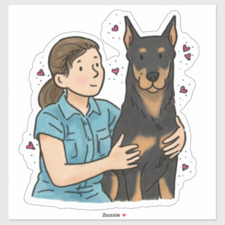 Beauceron - Arbeitshund Aufkleber