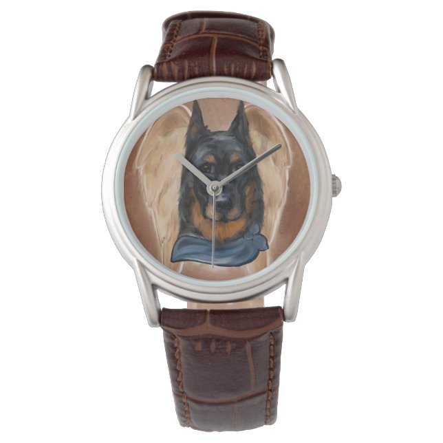 Beauceron Armbanduhr (Vorderseite)