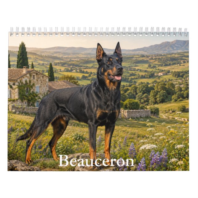 Beauceron-Kalender Kalender (Titelbild)