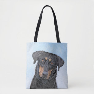 Beauceron Malerei - Niedliche Original Hunde Kunst