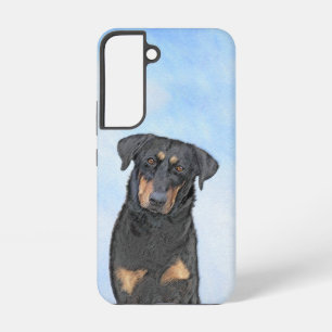 Beauceron-Malerei - Süße originelle Hundekunst Samsung Galaxy Hülle