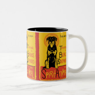 Beauceron niedliche Hundekaffee-Tasse Zweifarbige Tasse
