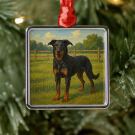 Beauceron Ornament Aus Metall