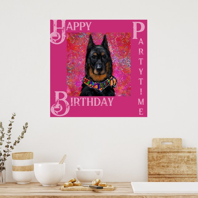 Beauceron Poster (Küche)