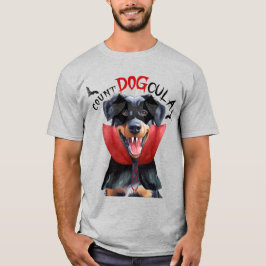 Beauceron Vampire Dog Funny Halloween T-Shirt