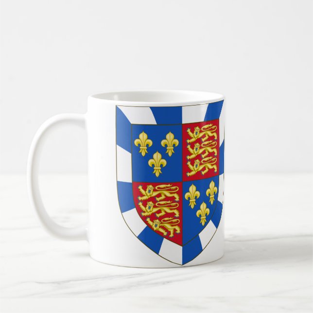 Beaufort Arms Frankreich Kaffeetasse (Links)