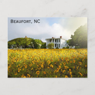 Beaufort North Carolina Historic Zuhause Travel Postkarte