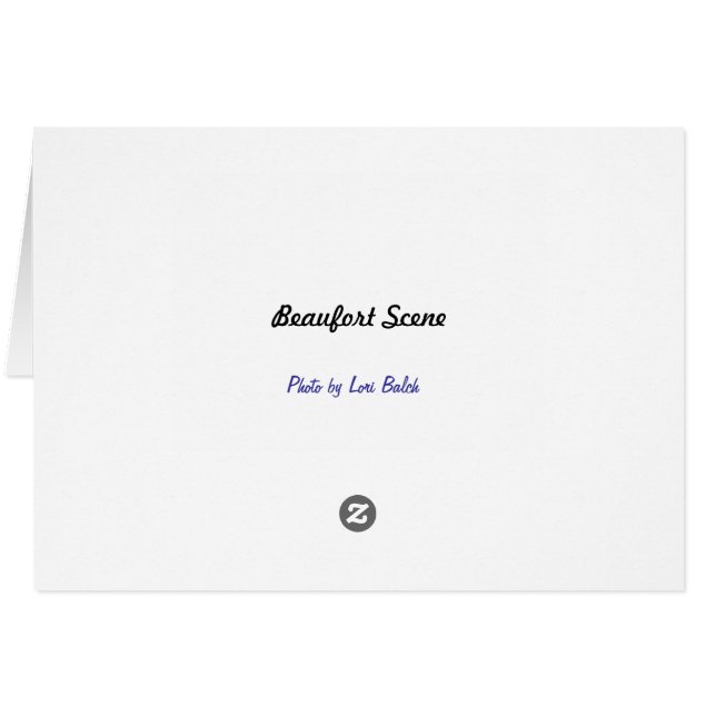 Beaufort Scene (Rückseite Horizontal)