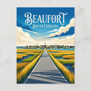Beaufort USA Postkarte