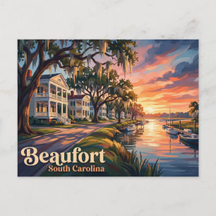 Beaufort USA Postkarte