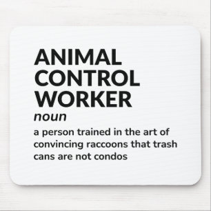 Beauftragte für die Kontrolle von Tieren — Funny D Mousepad