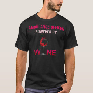 Beauftragter des Rettungsdienstes für Wein T-Shirt