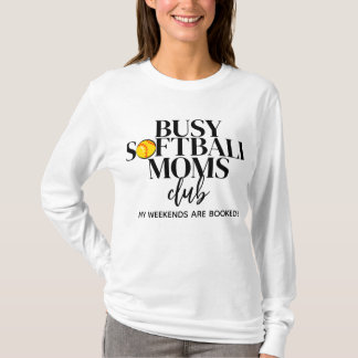 Beauftragter Softball Mamas Club T-Shirt