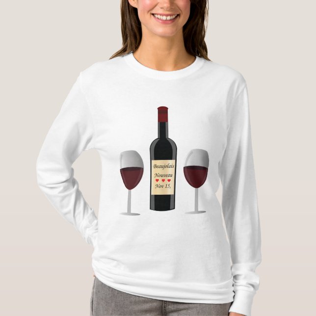 Beaujolais Nouveau Tag T-Shirt (Vorderseite)