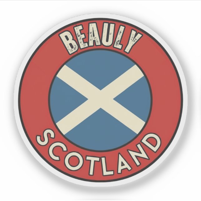 Beauly, Schottland Aufkleber (Vorderseite)