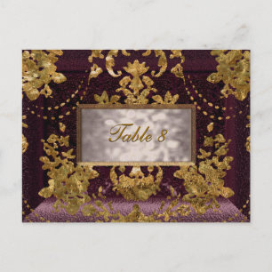 Beaumanoir Paige Viktorianische Tischnummer Card