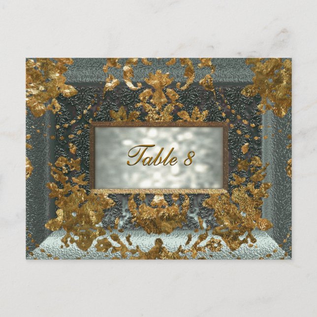 Beaumanoir Reed Viktorianisch Tischnummer Card (Vorderseite)