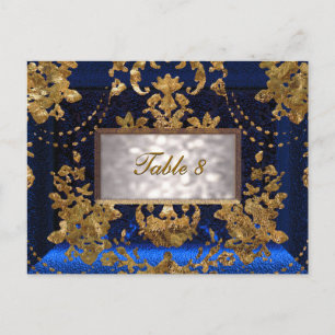 Beaumanoir Saphire Viktorianische Tischnummer Card