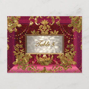 Beaumanoir Viktorianische Tischnummer Card