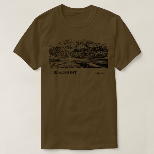 Beaumont California TShirt 2 (Design vorne)