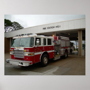 Beaumont Feuerwehrmänner Poster
