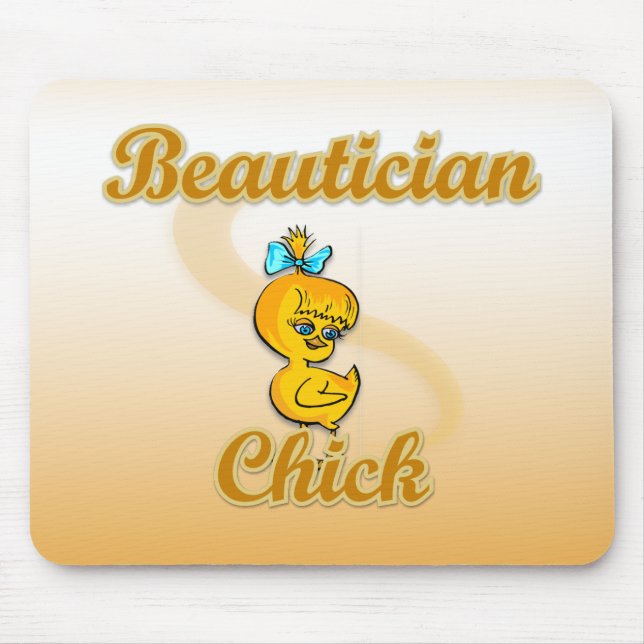 Beautician Chick Mousepad (Vorne)