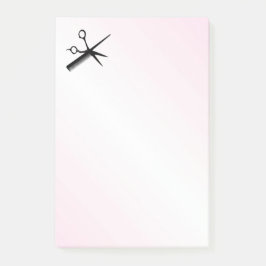 Beautician Design Pink Post-it Klebezettel