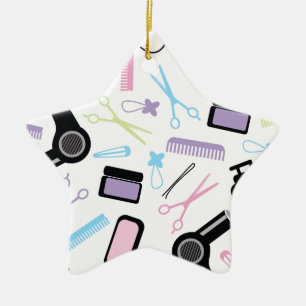 Beautician-Geschenk-Idee Keramikornament