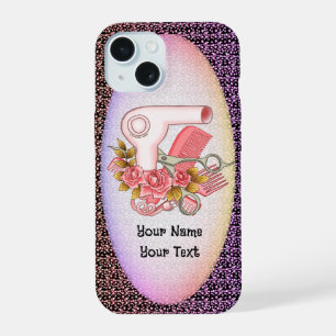 Beautician Rose Telefongehäuse iPhone 15 Hülle