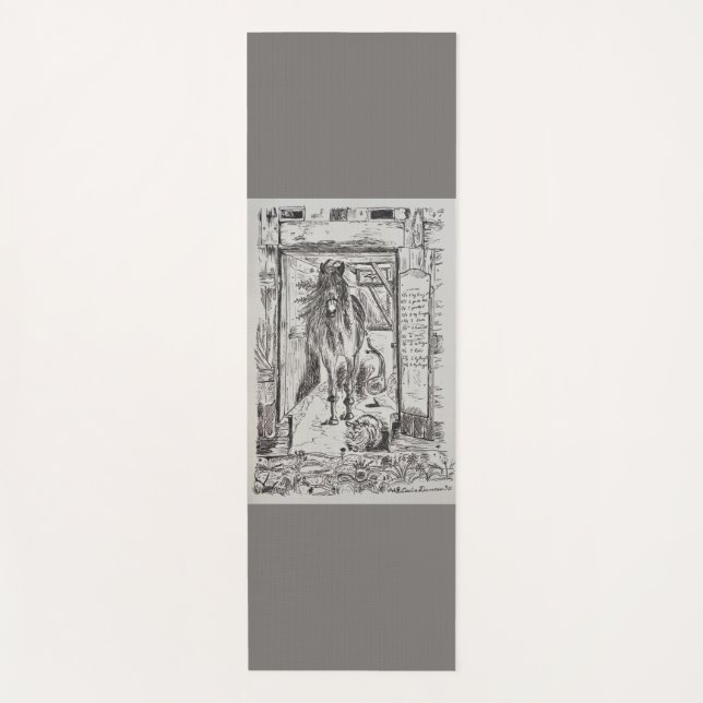 Beauties and the Beast – Yoga Mat Yogamatte (Vorderseite)