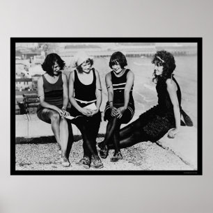 Beauties im Karneval von Atlantic City 1922 Poster