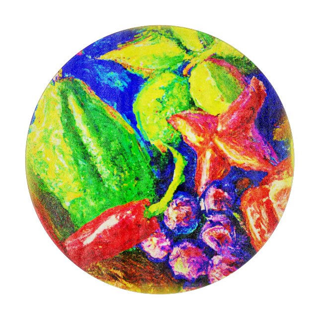 Beautifil und fruchtbare Sterne. Jetzt kaufen Schneidebrett (Vorderseite)