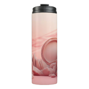 Beautiful 3D Abstrakt Boho Thermosbecher