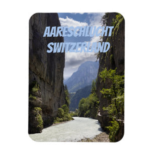 Beautiful Aare Gorge, Schweiz Magnet