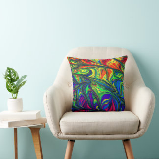Beautiful Abstract Throw Pillow Kissen